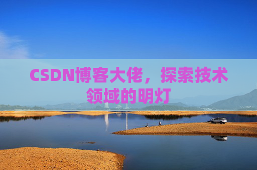 CSDN博客大佬，探索技术领域的明灯